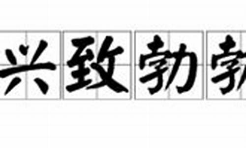 兴致勃勃造句短句_兴致勃勃造句及意思简单