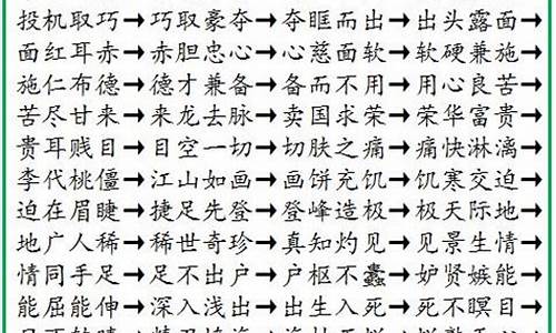 成语大全简单的带有意思_成语大全简单的带有意思的词语