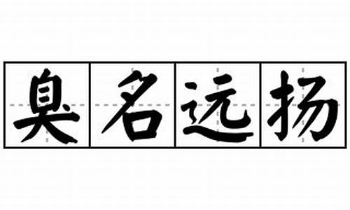 臭名远扬造句50字左右怎么写_臭名远扬造句50字左右怎么写的